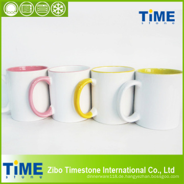 Keramische Farbe-Innere Sublimations-Tasse (7102DC)